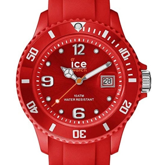 ICE Red Watch with silicone band - Picture 3 of 4